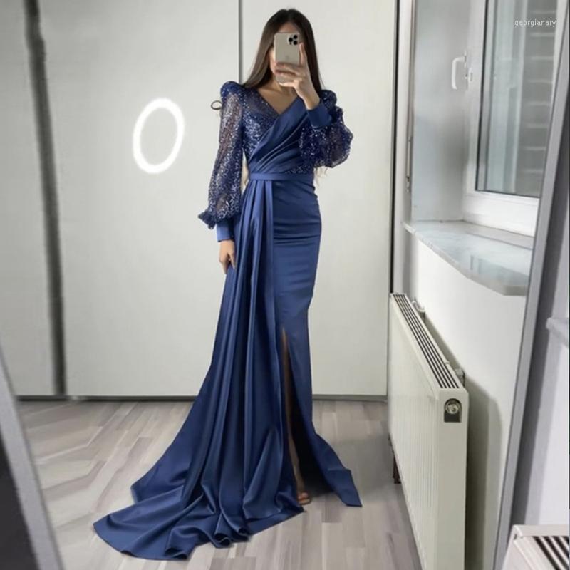 Party Dresses Vinca Sunny Mermaid Evening Dress Wedding Night V Neck Glitter Long Puffy Sleeves Prom Gown Satin Formal Celebrity, Black
Party Dresses Vinca Sunny Mermaid Evening Dress Wedding Night V Neck Glitter Long Puffy Sleeves Prom Gown Satin Formal Celebrity, Black
