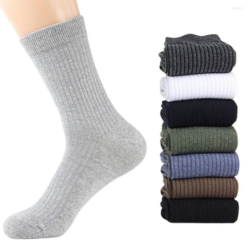 Men's Socks 1 Pair Men Solid Color Breathable Cotton Ribbed Elastic Middle Tube Crew, White
Men's Socks 1 Pair Men Solid Color Breathable Cotton Ribbed Elastic Middle Tube Crew, White