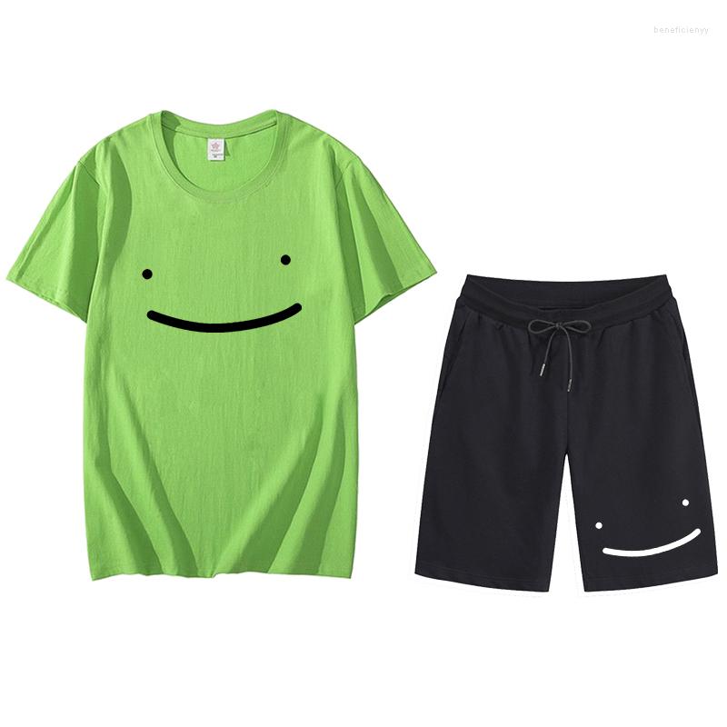 Men' T Shirts Dream Smp-Men' Sportswear Summer Clothes Two-piece Pure Cotton T-shirt Shorts Brand Track And Field Suit Sports 
Men' T Shirts Dream Smp-Men' Sportswear Summer Clothes Two-piece Pure Cotton T-shirt Shorts Brand Track And Field Suit Sports