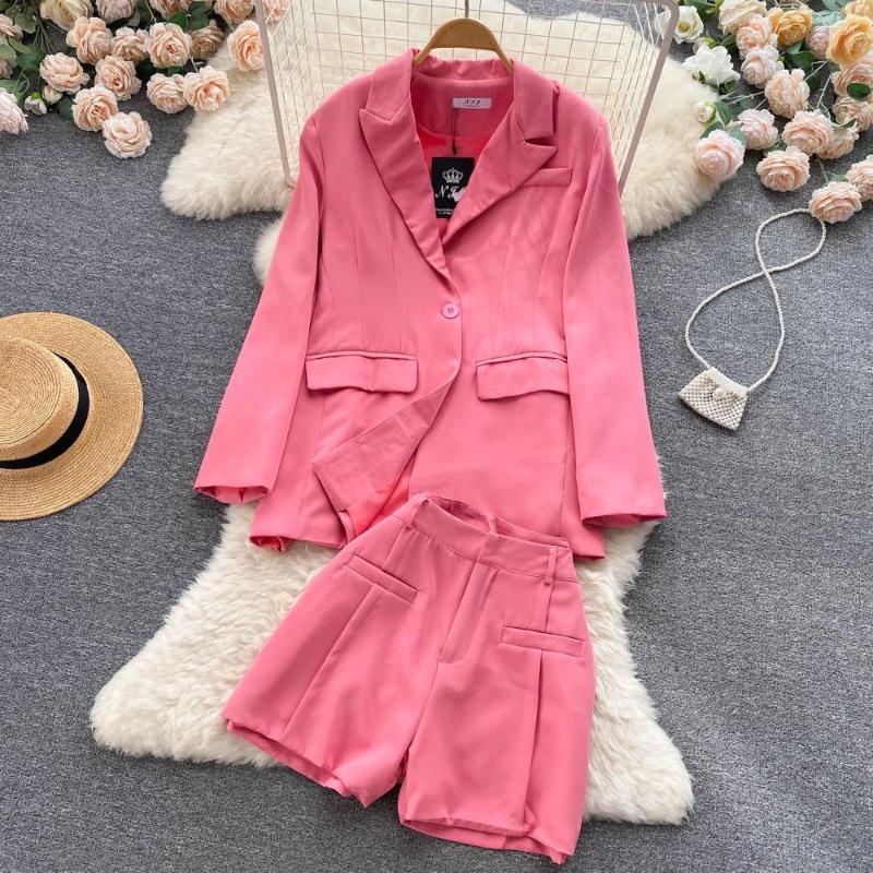 Women's Tracksuits Spring Autumn Women Sets High Quality Fashion Long Sleeve Jacket And Wide-leg Shorts Two Piece Set, Black
Women's Tracksuits Spring Autumn Women Sets High Quality Fashion Long Sleeve Jacket And Wide-leg Shorts Two Piece Set, Black