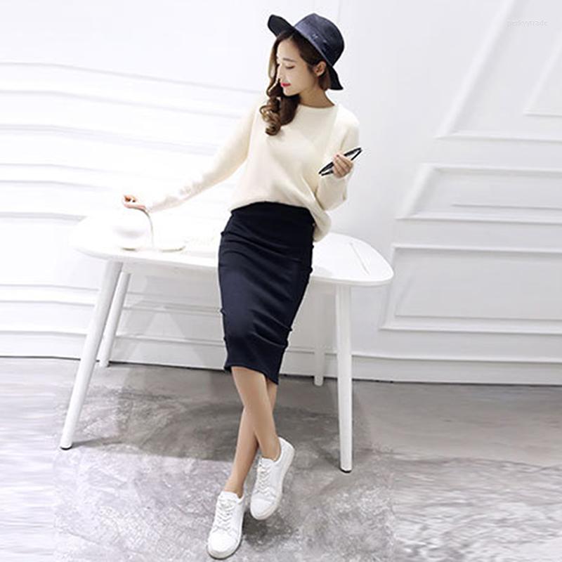 Skirts Sexy Elegant Chic Pencil Women Autumn Winter Pleated Mid Calf Solid Color Skirt Package Hip Split Bodycon, Black
Skirts Sexy Elegant Chic Pencil Women Autumn Winter Pleated Mid Calf Solid Color Skirt Package Hip Split Bodycon, Black