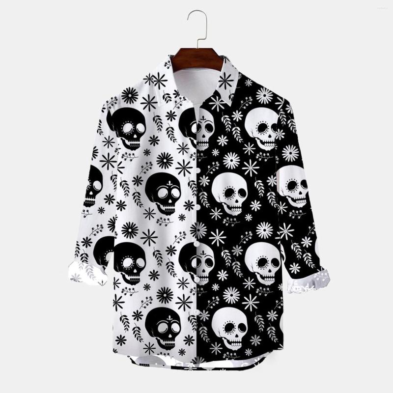 Men's Casual Shirts T For Men Autumn Winter Single Breasted Lapel Full Print Beach Long Sleeve With 6 Tee, Black
Men's Casual Shirts T For Men Autumn Winter Single Breasted Lapel Full Print Beach Long Sleeve With 6 Tee, Black