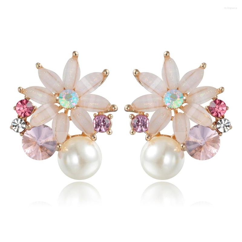 Stud Earrings Flower For Women Accessories 2022 Brincos Vintage Simulated Pearl Crystal Earring Female Fashion Jewelry
Stud Earrings Flower For Women Accessories 2022 Brincos Vintage Simulated Pearl Crystal Earring Female Fashion Jewelry