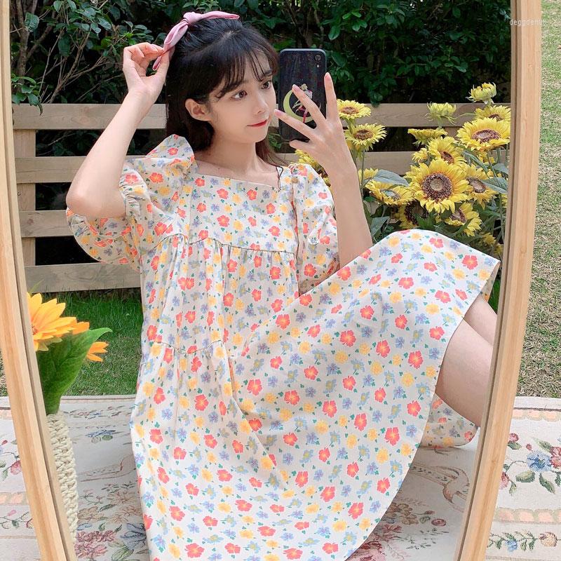 Party Dresses Heydress Summer Women Loose Sweet Floral Japanese Dress Girl Puff Short Sleeve Square Collar Holiday Cute Beach Vestidos, Picture shown
Party Dresses Heydress Summer Women Loose Sweet Floral Japanese Dress Girl Puff Short Sleeve Square Collar Holiday Cute Beach Vestidos, Picture shown