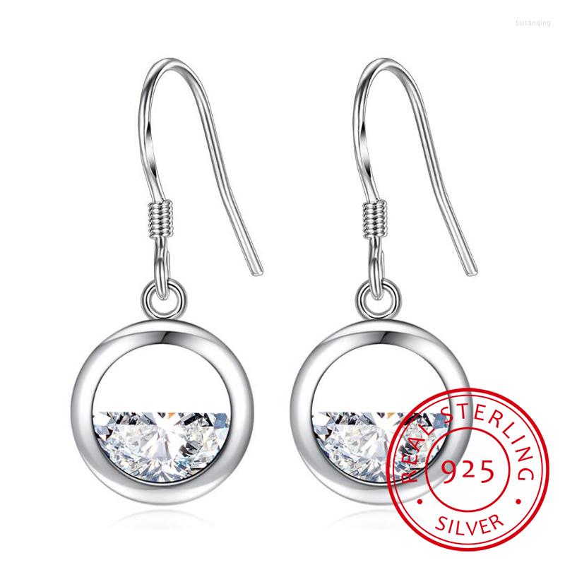 Dangle Earrings Geometric Round Zirconia Spring Water Drop Shaped 925 Sterling Silver For Women Oorbellen
Dangle Earrings Geometric Round Zirconia Spring Water Drop Shaped 925 Sterling Silver For Women Oorbellen
