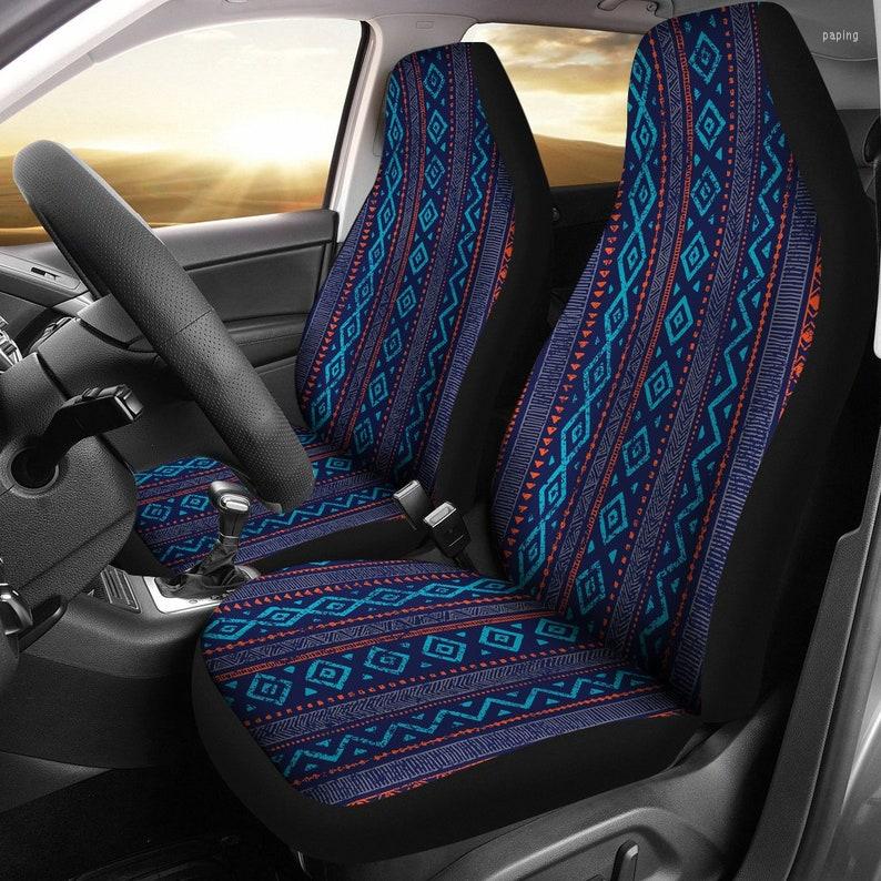 Car Seat Covers Navy Blue Ethnic Aztec Boho Chic Bohemian Pattern Pair 2 Front Protector Accessories
Car Seat Covers Navy Blue Ethnic Aztec Boho Chic Bohemian Pattern Pair 2 Front Protector Accessories