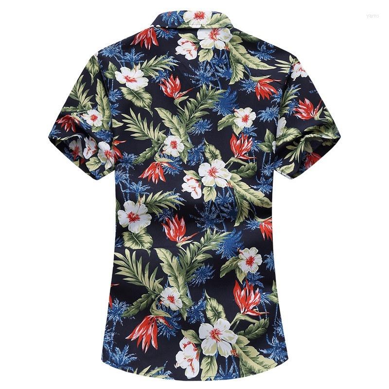 Men's Casual Shirts Summer 2022 Slim Men Shirt Clothing Plus Size -7XL Short Sleeve Flower Print Male Dress Tops Camisa Masculina, As photo
Men's Casual Shirts Summer 2022 Slim Men Shirt Clothing Plus Size -7XL Short Sleeve Flower Print Male Dress Tops Camisa Masculina, As photo