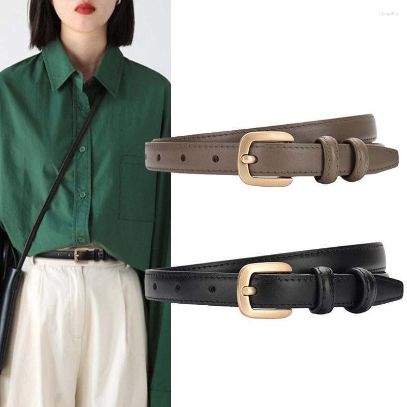 Belts Women Genuine Leather Belt For Female Strap Casual Ladies Golden Buckle Adjustable Designer High Quality Brand, Black
Belts Women Genuine Leather Belt For Female Strap Casual Ladies Golden Buckle Adjustable Designer High Quality Brand, Black