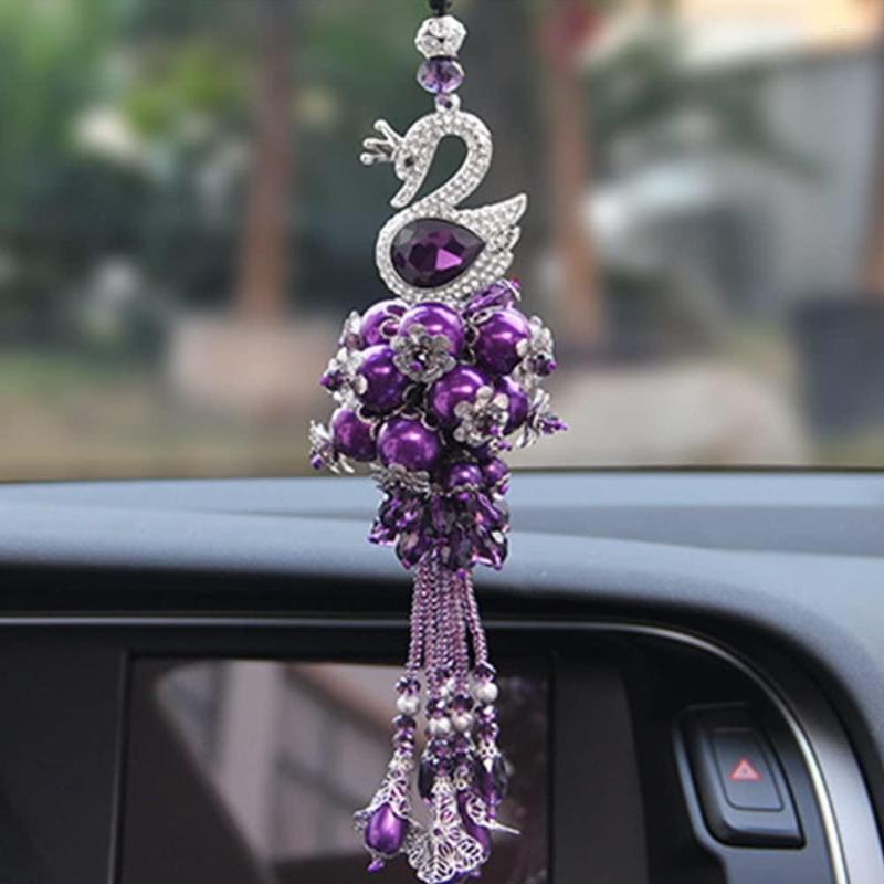 Interior Decorations Handmade Crystal Bead Decorative Glass Swan Car Pendant Hanging Ornament Accessories Mirror Decoration
Interior Decorations Handmade Crystal Bead Decorative Glass Swan Car Pendant Hanging Ornament Accessories Mirror Decoration