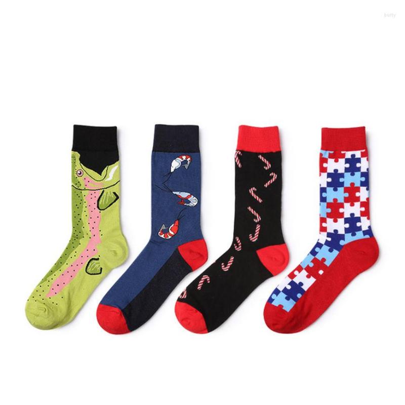 Men's Socks Personal Fashion Tide Brand Cotton Sock Medium Long Leg For Men, 014
Men's Socks Personal Fashion Tide Brand Cotton Sock Medium Long Leg For Men, 014