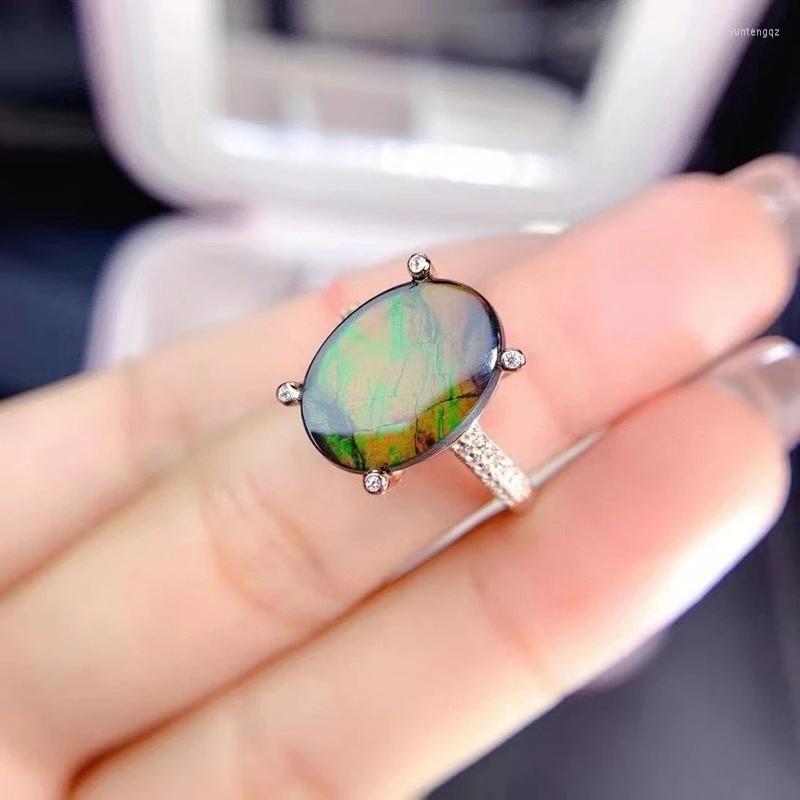 Cluster Rings Coming Luxury Natural And Real Ammolite Ring F 925 Sterling Silver Fine Gem Ammonite
Cluster Rings Coming Luxury Natural And Real Ammolite Ring F 925 Sterling Silver Fine Gem Ammonite