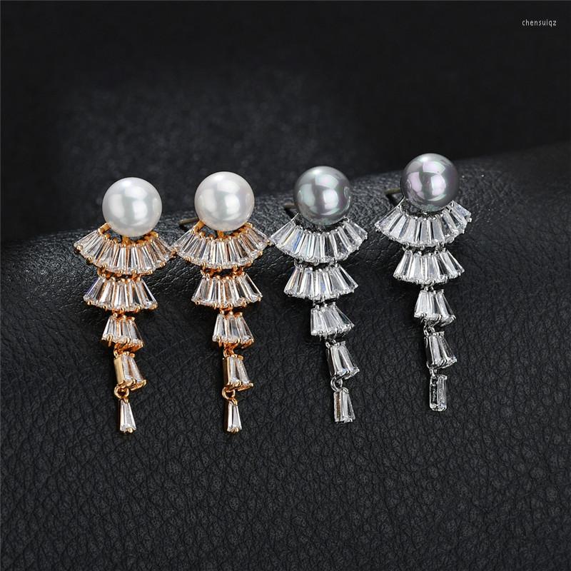 Dangle Earrings Luxury 925 Needle Beaded Pearls Tassel For Bridal Crystal Fashion Party Gift Girl Long Fine
Dangle Earrings Luxury 925 Needle Beaded Pearls Tassel For Bridal Crystal Fashion Party Gift Girl Long Fine