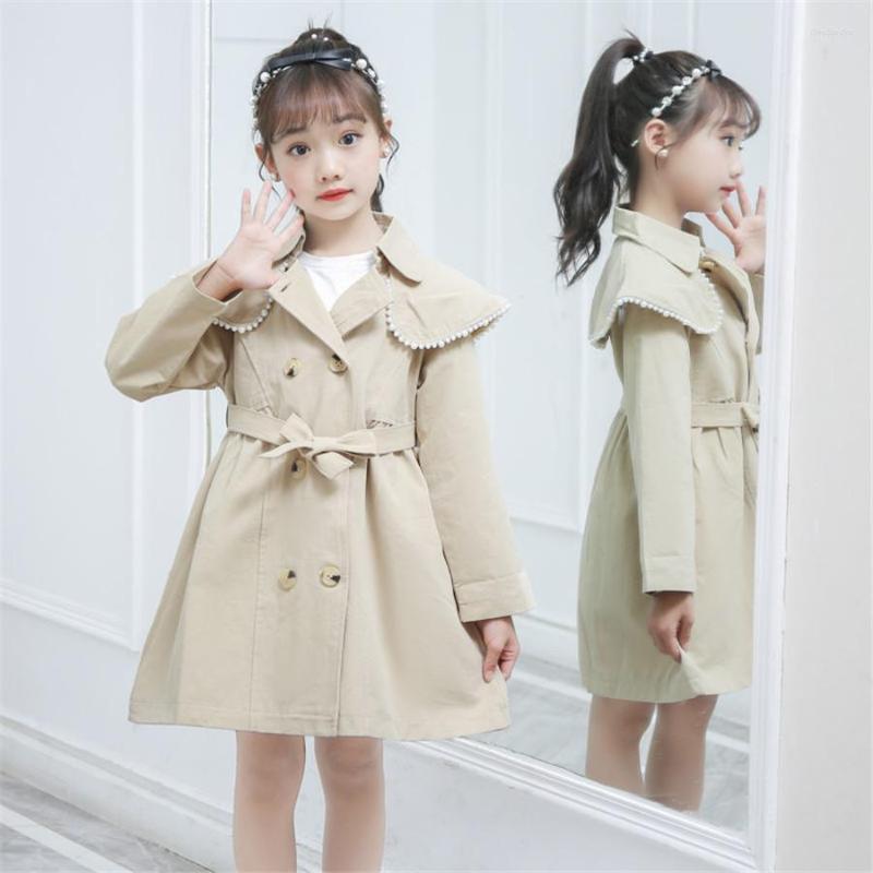 Coat Children's Windbreaker Spring Girls Cotton Casual Solid Double Breasted Trench For Kids Clothes, Picture shown
Coat Children's Windbreaker Spring Girls Cotton Casual Solid Double Breasted Trench For Kids Clothes, Picture shown
