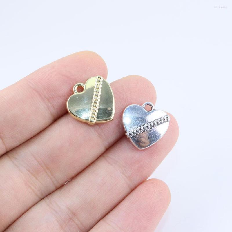 Charms Eruifa 20pcs 15mm Heart Gold/Silver Plated Bee Zinc Alloy Pendant Jewelry DIY Necklace Bracelet Earrings 2 Colors
Charms Eruifa 20pcs 15mm Heart Gold/Silver Plated Bee Zinc Alloy Pendant Jewelry DIY Necklace Bracelet Earrings 2 Colors