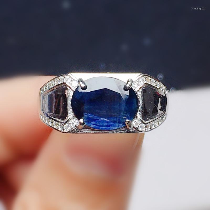 Cluster Rings Men Ring Natural Real Black Sapphire 925 Sterling Silver 8 10mm 3.2ct Gemstone Per Jewelry Fine X21594
Cluster Rings Men Ring Natural Real Black Sapphire 925 Sterling Silver 8 10mm 3.2ct Gemstone Per Jewelry Fine X21594