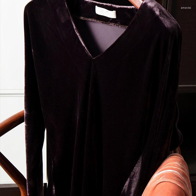 Women's T Shirts Mulberry Silk Drop-shoulder Shirt Solid Color Temperament Long-sleeved Top Women's 2022 Autumn Style, Orange pink
Women's T Shirts Mulberry Silk Drop-shoulder Shirt Solid Color Temperament Long-sleeved Top Women's 2022 Autumn Style, Orange pink