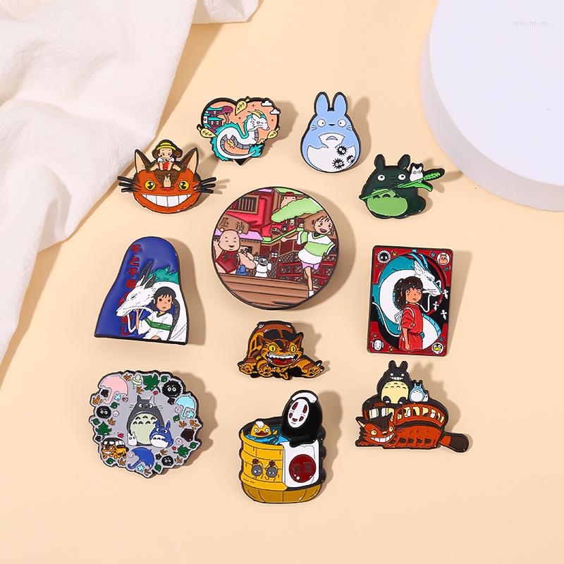 Brooches Ghibl Studio Enamel Pins Boy Girl Badges Anime Accessories For Backpack Trending Jewelry Gift Friends
Brooches Ghibl Studio Enamel Pins Boy Girl Badges Anime Accessories For Backpack Trending Jewelry Gift Friends
