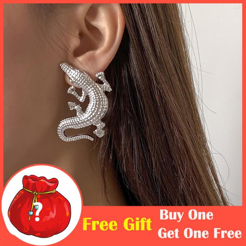 Stud Earrings Cosysail Punk Exaggeration Crocodile For Female Y2K 2022 Trendy Alloy Ear Party Jewelry Gift
Stud Earrings Cosysail Punk Exaggeration Crocodile For Female Y2K 2022 Trendy Alloy Ear Party Jewelry Gift