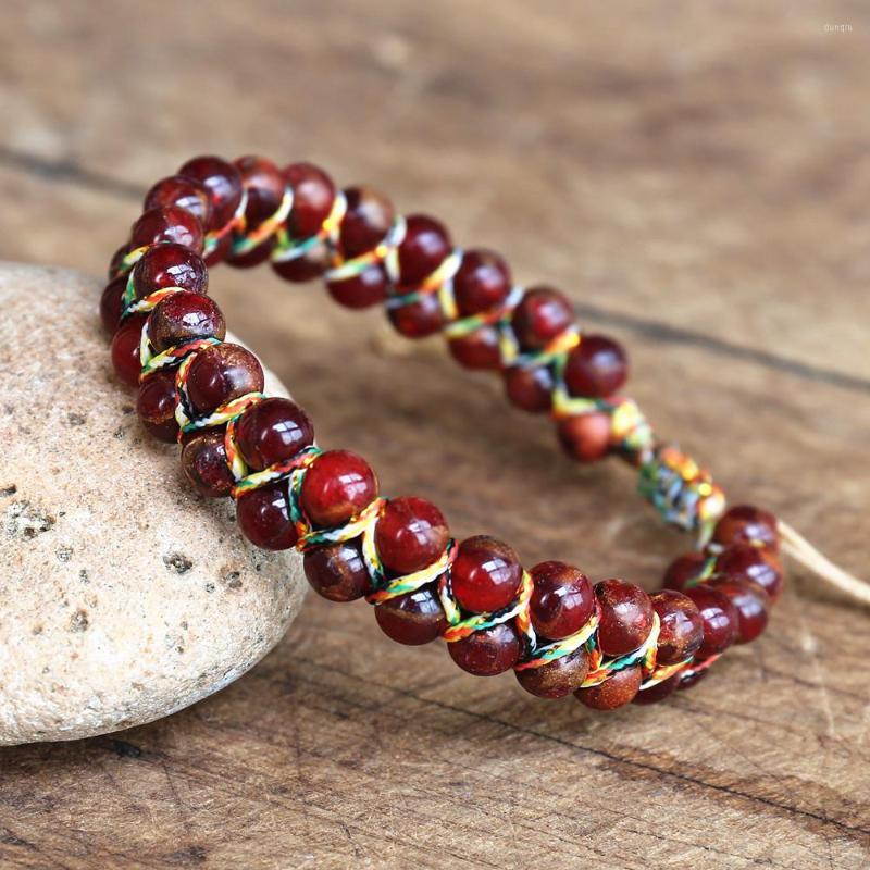 Charm Bracelets Handmade Bracelet Women Friendship Strand Braided Double Layer Cloisonne Beaded Jewelry
Charm Bracelets Handmade Bracelet Women Friendship Strand Braided Double Layer Cloisonne Beaded Jewelry
