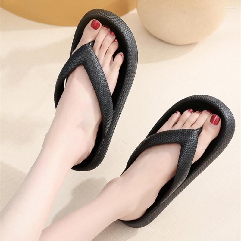 Slippers Thick Platform Bathroom Home Cloud Women And Men Couple Soft Sole EVA Indoor Slides Sandals Summer Non-slip Flip Flops, Black
Slippers Thick Platform Bathroom Home Cloud Women And Men Couple Soft Sole EVA Indoor Slides Sandals Summer Non-slip Flip Flops, Black