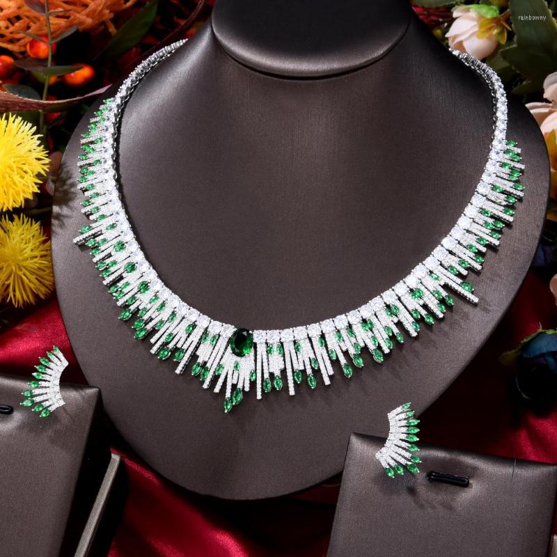 Necklace Earrings Set GODKI Shiny Blue Green Red Clear Cubic Zirconia Bridal Wedding Jewelry Crystal Noble For Women, Picture shown
Necklace Earrings Set GODKI Shiny Blue Green Red Clear Cubic Zirconia Bridal Wedding Jewelry Crystal Noble For Women, Picture shown