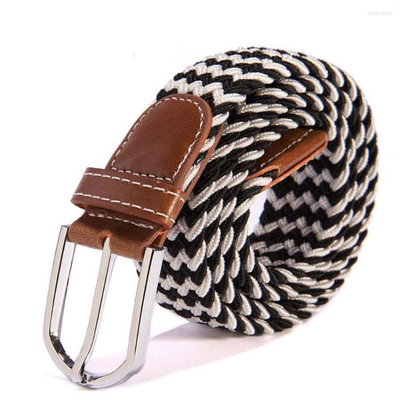 Belts Stretch Canvas Leather For Men Female Knitted Pin Buckle Woven Military Tactical Strap Braided Jeans, Black
Belts Stretch Canvas Leather For Men Female Knitted Pin Buckle Woven Military Tactical Strap Braided Jeans, Black