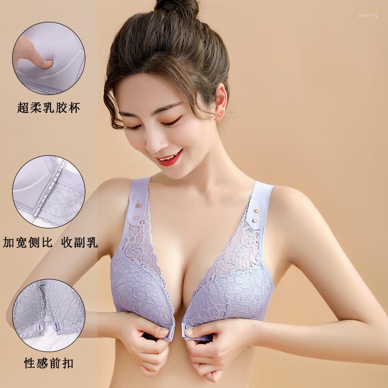 Bras Sets Large Front Button Bra Without Steel Ring Gathering Chest Showing Small Underwear Women's Close Breast Vest Size 32-50, Orange yellow bra
Bras Sets Large Front Button Bra Without Steel Ring Gathering Chest Showing Small Underwear Women's Close Breast Vest Size 32-50, Orange yellow bra