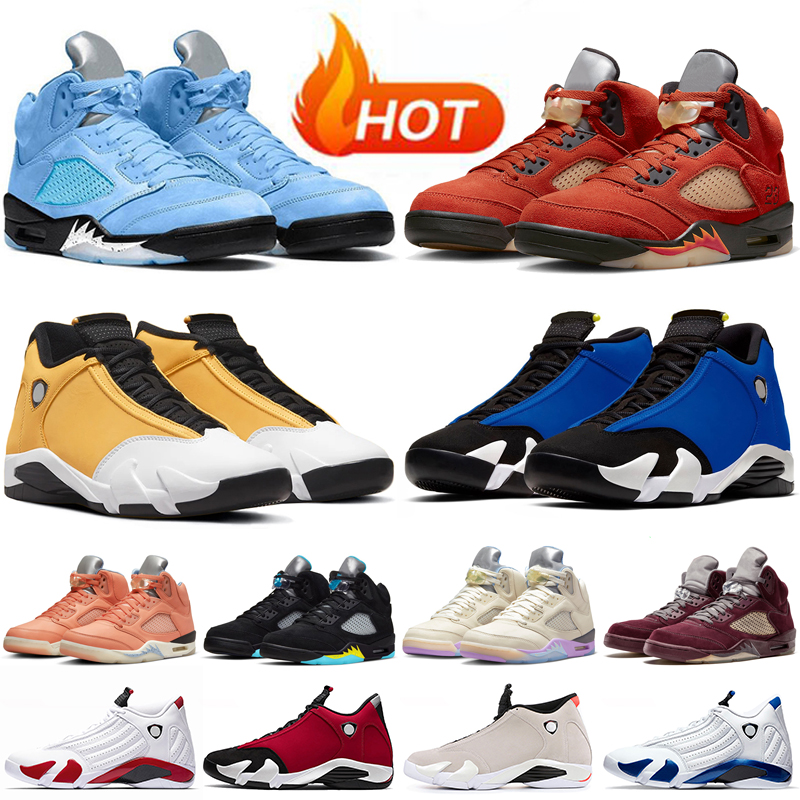 Jumpman Retro 5 14 Basketball Shoes 5s 14s Sneakers Mars For Her Aquatone Taxi Crimson Bliss Laney Light Ginger UNC Racer Blue Oregon Men Women Outdoor Sports Trainers, What the
Jumpman Retro 5 14 Basketball Shoes 5s 14s Sneakers Mars For Her Aquatone Taxi Crimson Bliss Laney Light Ginger UNC Racer Blue Oregon Men Women Outdoor Sports Trainers, What the
