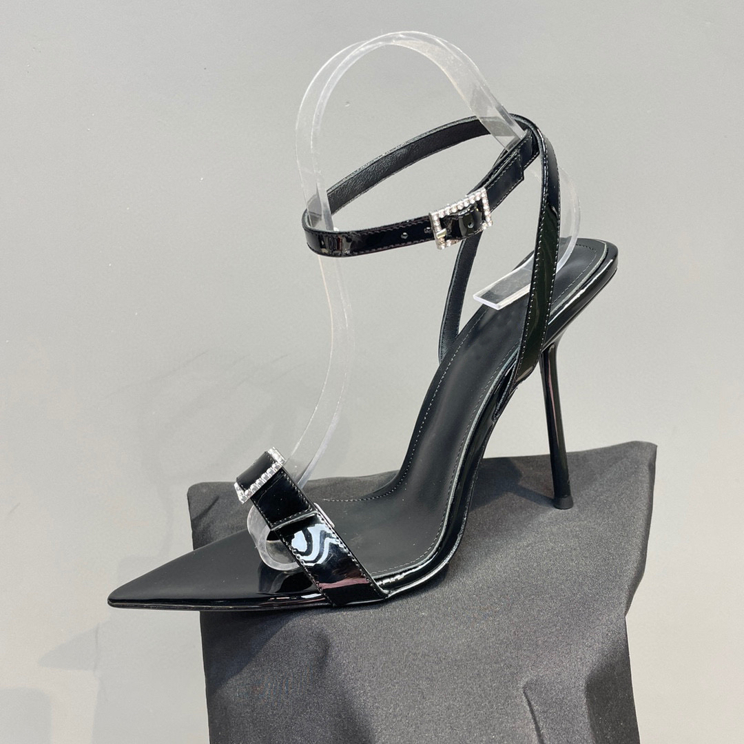 Classic High heeled sandals party 100% leather women Dance shoe designer sexy heels 11.5cm Patent leather Lady Metal Belt buckle Stiletto Heel Womans shoes Large size, Red
Classic High heeled sandals party 100% leather women Dance shoe designer sexy heels 11.5cm Patent leather Lady Metal Belt buckle Stiletto Heel Womans shoes Large size, Red