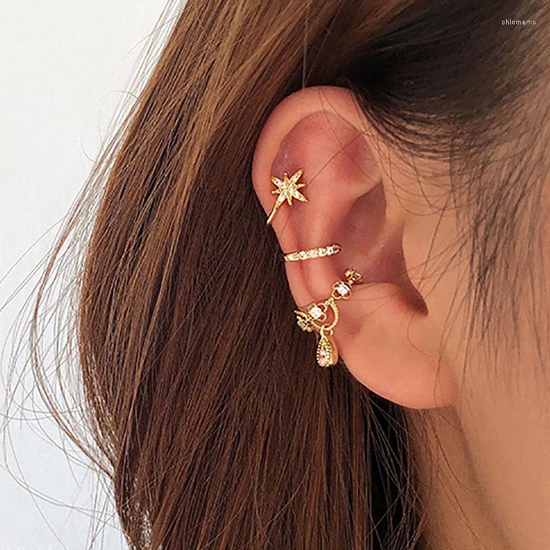 Backs Earrings Trends Zirconia Small Clip On For Women Golden Cute Fake Piercing No Pierced Earcuffs Korean Fashion Jewelry 2022bijoux
Backs Earrings Trends Zirconia Small Clip On For Women Golden Cute Fake Piercing No Pierced Earcuffs Korean Fashion Jewelry 2022bijoux