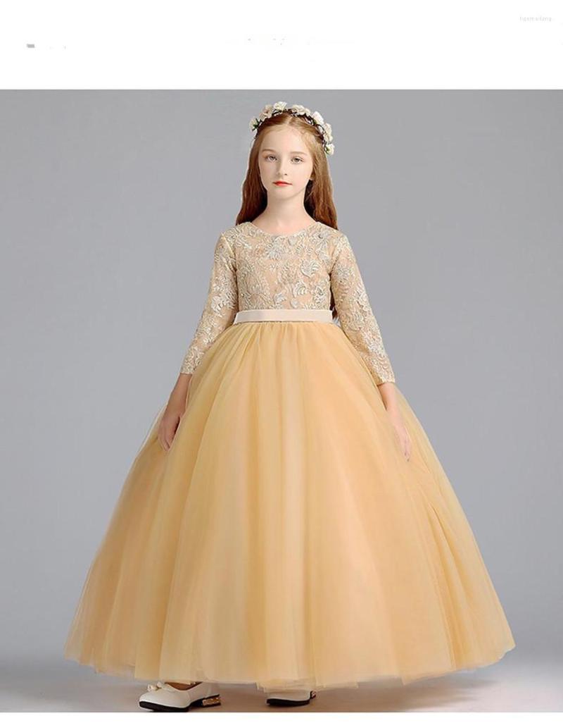 Girl Dresses Flower Girl' For Weddings Appliques Gold Lace Girls Pageant Floor Length Kids Formal Wear Party Gown First Commu, Purple
Girl Dresses Flower Girl' For Weddings Appliques Gold Lace Girls Pageant Floor Length Kids Formal Wear Party Gown First Commu, Purple