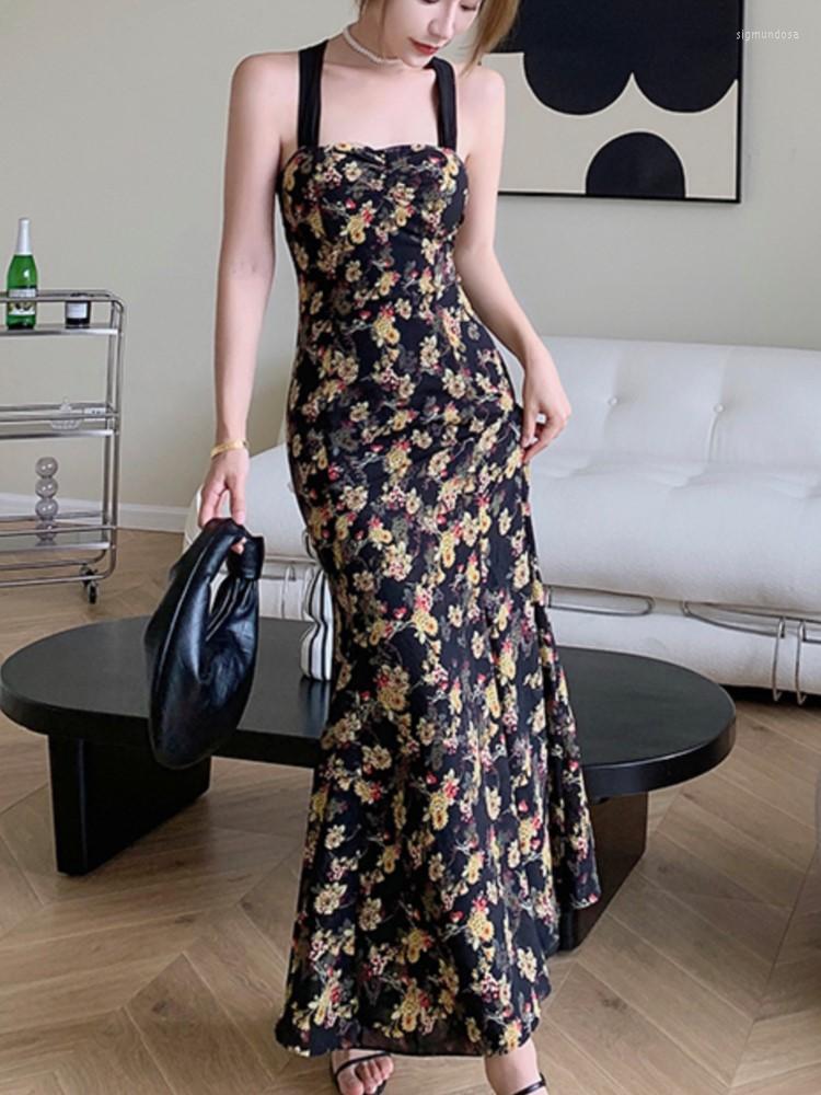 Casual Dresses Summer Women Floral Backless Midi Dress Elegant Black Sexy Bandage Maxi Party Vestidos Ladies Prom Robe Female Clothes
Casual Dresses Summer Women Floral Backless Midi Dress Elegant Black Sexy Bandage Maxi Party Vestidos Ladies Prom Robe Female Clothes