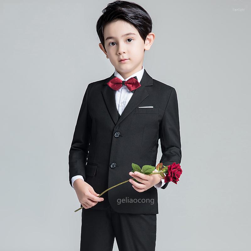 Men's Suits Formal Children Black/Blue Dress Suit Set Flower Boys Party Performance Wedding Costume Kids Blazer Vest Pants 3pcs Clothes, Same as picture
Men's Suits Formal Children Black/Blue Dress Suit Set Flower Boys Party Performance Wedding Costume Kids Blazer Vest Pants 3pcs Clothes, Same as picture