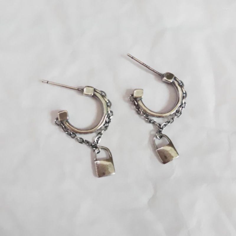 Hoop Earrings Korean Wave Summer INS Celebrity HAN Chain Lock Retro Men's Accessories Couple Gifts
Hoop Earrings Korean Wave Summer INS Celebrity HAN Chain Lock Retro Men's Accessories Couple Gifts