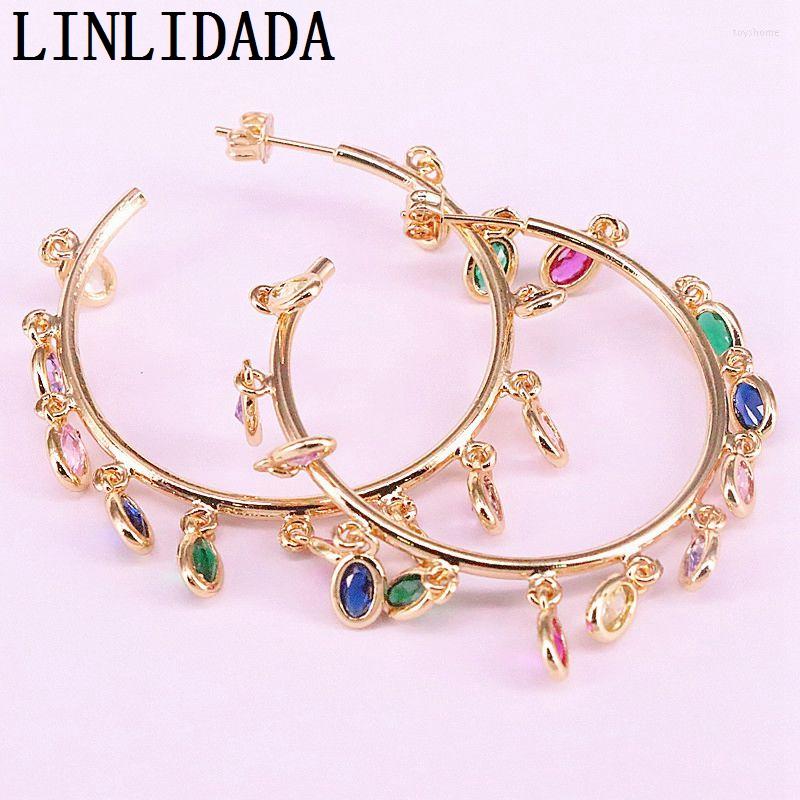 Dangle Earrings 4Pair Fashion Gold Color Women/Girl's Multi Rainbow Oval CZ Jewelry
Dangle Earrings 4Pair Fashion Gold Color Women/Girl's Multi Rainbow Oval CZ Jewelry