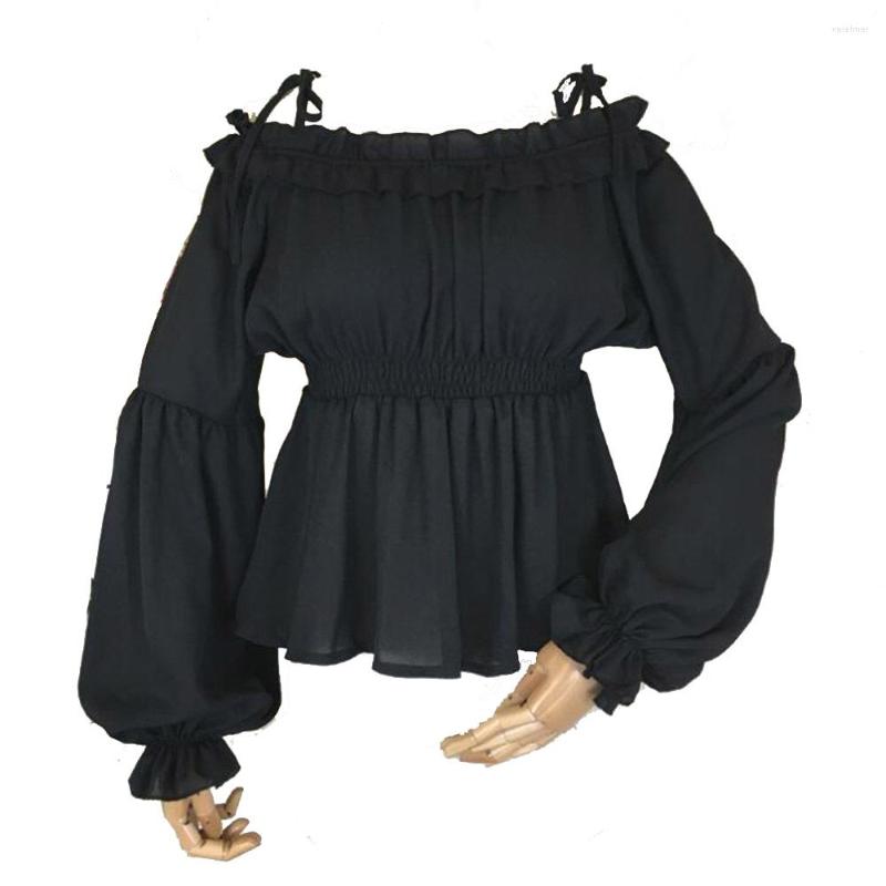 Women's Blouses Vintage Gothic Lolita Blouse Women Chiffon Long Sleeve Victorian Shirt Femme Summer Shirts, White blouse
Women's Blouses Vintage Gothic Lolita Blouse Women Chiffon Long Sleeve Victorian Shirt Femme Summer Shirts, White blouse