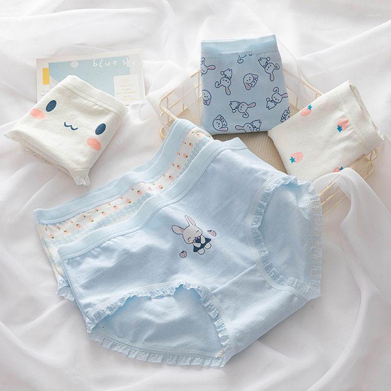 Women's Panties 5Pcs/Set Cute Cartoon Underwear Girl Briefs Cotton Soft Plus Size Underpants For Woman Sexy Lace Female Short Lingerie, 012
Women's Panties 5Pcs/Set Cute Cartoon Underwear Girl Briefs Cotton Soft Plus Size Underpants For Woman Sexy Lace Female Short Lingerie, 012