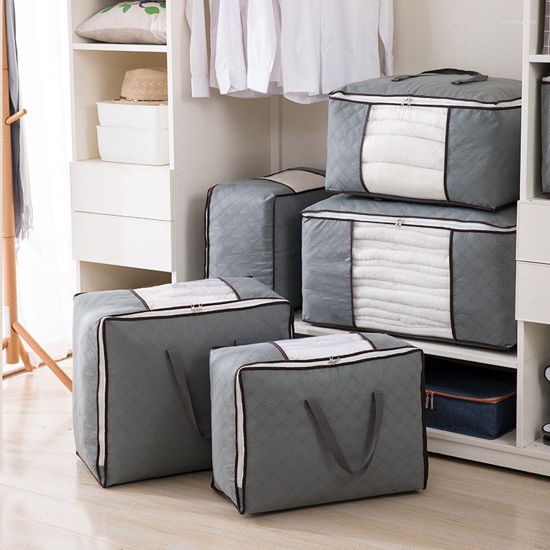 Duffel Bags Large Capacity Clothes Storage Bag Organizer With Reinforced Handle Thick Fabric For Comforters Blankets Bedding, S gray
Duffel Bags Large Capacity Clothes Storage Bag Organizer With Reinforced Handle Thick Fabric For Comforters Blankets Bedding, S gray