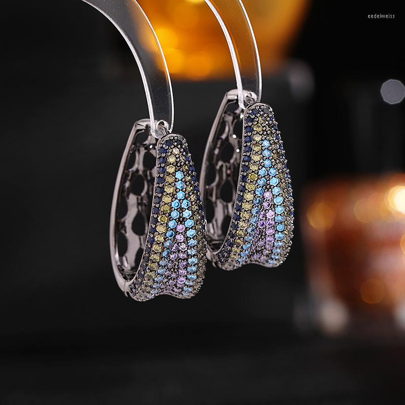 Stud Earrings Sparkly African Colorful Cubic Zircon Crystal Pave Gold Filled CZ Oval Drop-shaped Anti-lost Ear Buckle Women Round Hoop
Stud Earrings Sparkly African Colorful Cubic Zircon Crystal Pave Gold Filled CZ Oval Drop-shaped Anti-lost Ear Buckle Women Round Hoop