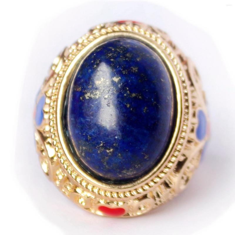 Wedding Rings Golden Guochao Retro Beijing Cloisonne Natural Crystal Ring Unique For Women Men
Wedding Rings Golden Guochao Retro Beijing Cloisonne Natural Crystal Ring Unique For Women Men