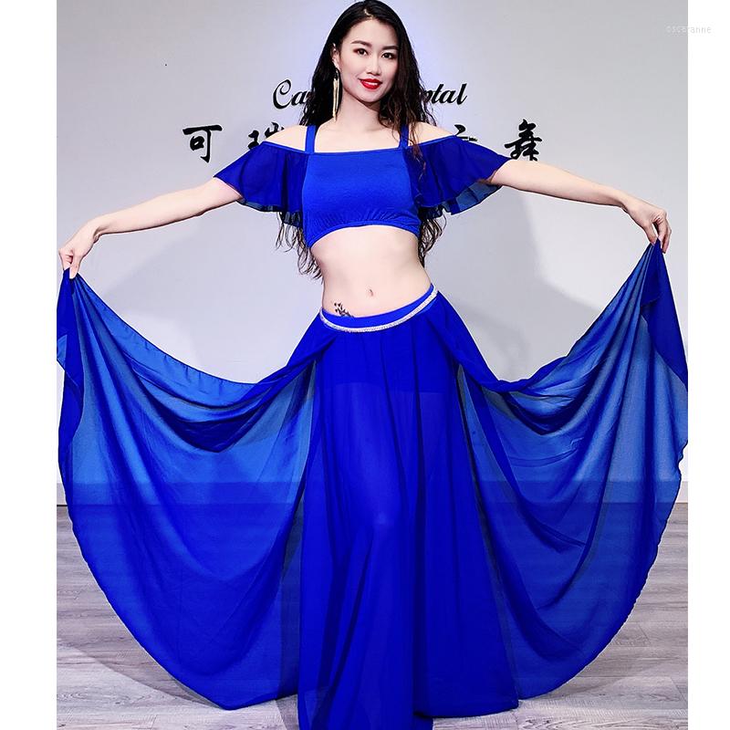 Stage Wear Belly Dance Practice Clothes 2022 Red Model Apron Skirt Beginner Master Fan Large Size Oriental Split Suit, Blue
Stage Wear Belly Dance Practice Clothes 2022 Red Model Apron Skirt Beginner Master Fan Large Size Oriental Split Suit, Blue