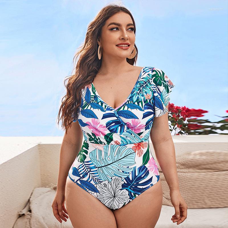 Women's Swimwear Swimsuit Fat Woman Plus Size One-Piece Backless Briefs Digital Printing, Picture color
Women's Swimwear Swimsuit Fat Woman Plus Size One-Piece Backless Briefs Digital Printing, Picture color