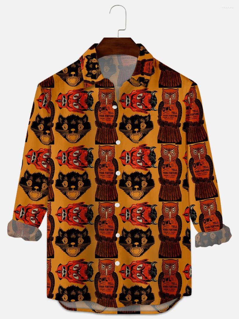 Men' Casual Shirts 2022 9 Halloween Stripe Pattern Digital Printing Loose Large Button Long Sleeve Cardigan Men' Shirt, 1 b036 black line
Men' Casual Shirts 2022 9 Halloween Stripe Pattern Digital Printing Loose Large Button Long Sleeve Cardigan Men' Shirt, 1 b036 black line