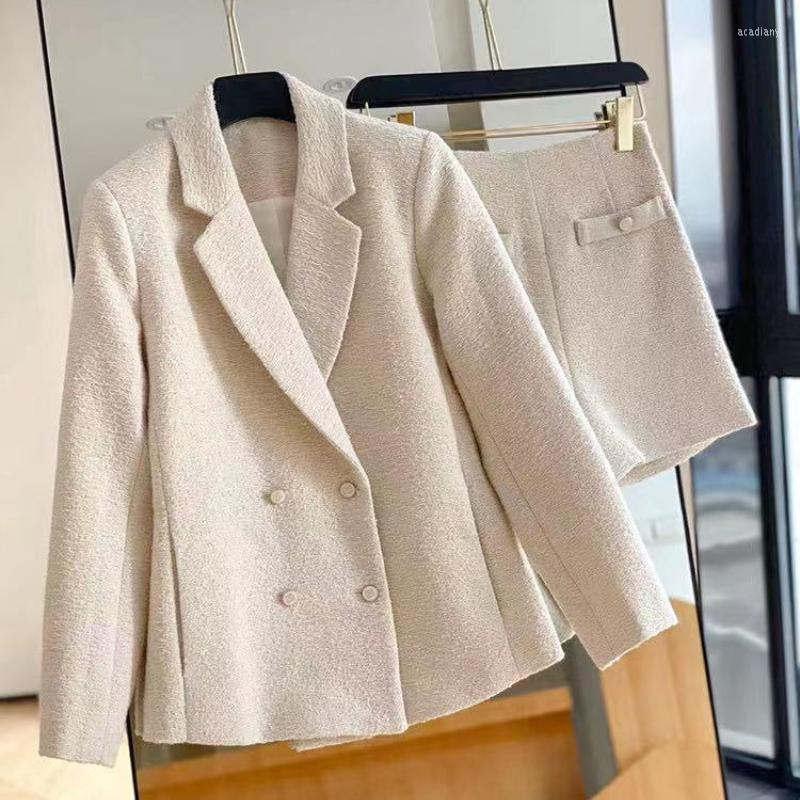 Women' Tracksuits Spring And Autumn Women' Commuter Suit Fashionable Elegant Tweed Lapel Double Row Button Jacket Shorts, Picture color shorts
Women' Tracksuits Spring And Autumn Women' Commuter Suit Fashionable Elegant Tweed Lapel Double Row Button Jacket Shorts, Picture color shorts