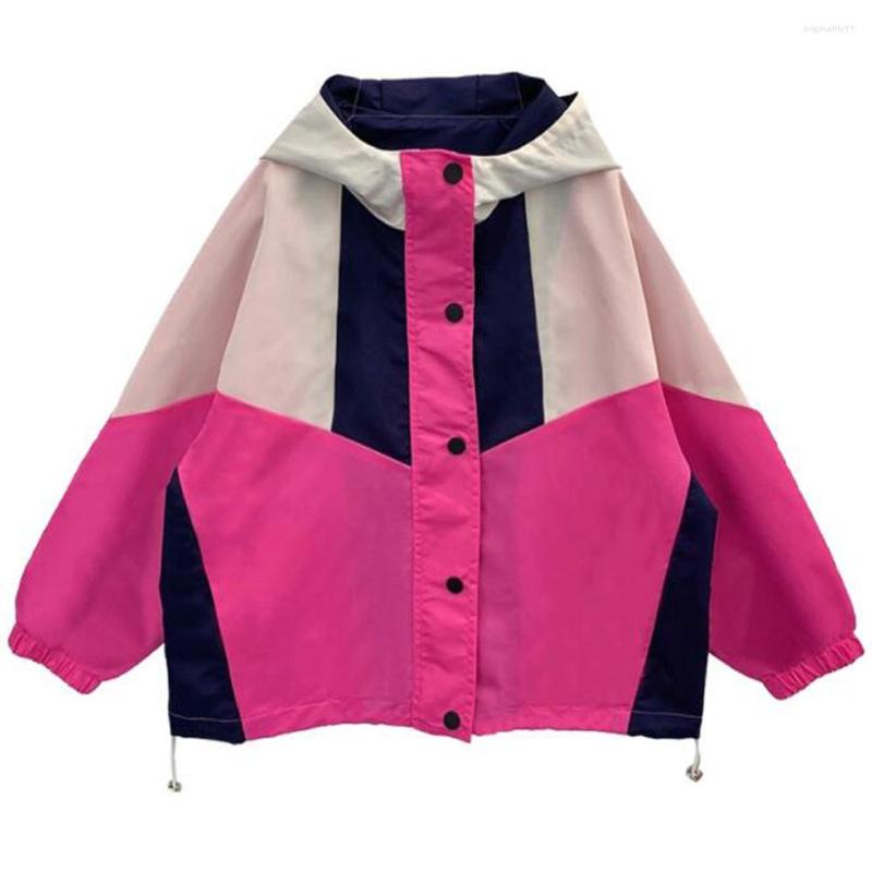 Coat Cultiseed Girls Fashion Color Patchwork Trench Jackets Tops Big Children Kids Single Breasted Loose Casual Hooded Coats, Rose pink
Coat Cultiseed Girls Fashion Color Patchwork Trench Jackets Tops Big Children Kids Single Breasted Loose Casual Hooded Coats, Rose pink
