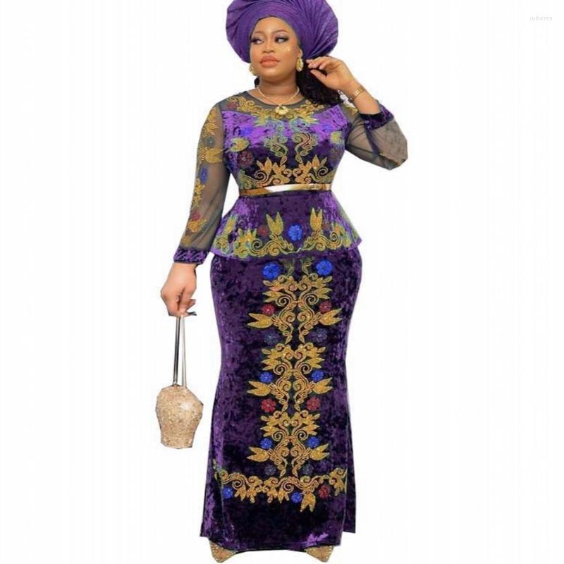 Ethnic Clothing Velvet Christmas African Dresses For Women Design Dashiki Beading Abaya Maxi Bazin Vintage Robe Gowns Africa Sexy Party
Ethnic Clothing Velvet Christmas African Dresses For Women Design Dashiki Beading Abaya Maxi Bazin Vintage Robe Gowns Africa Sexy Party