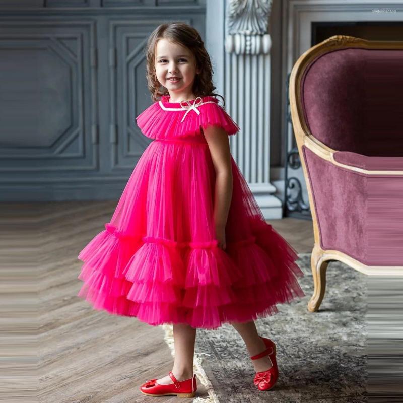 Girl Dresses Cute Kid Puffy Tulle For Wedding Flower Dress Ruffles Knee Length Princess Pageant Chid Dressing Gowns Birthday, Beige
Girl Dresses Cute Kid Puffy Tulle For Wedding Flower Dress Ruffles Knee Length Princess Pageant Chid Dressing Gowns Birthday, Beige
