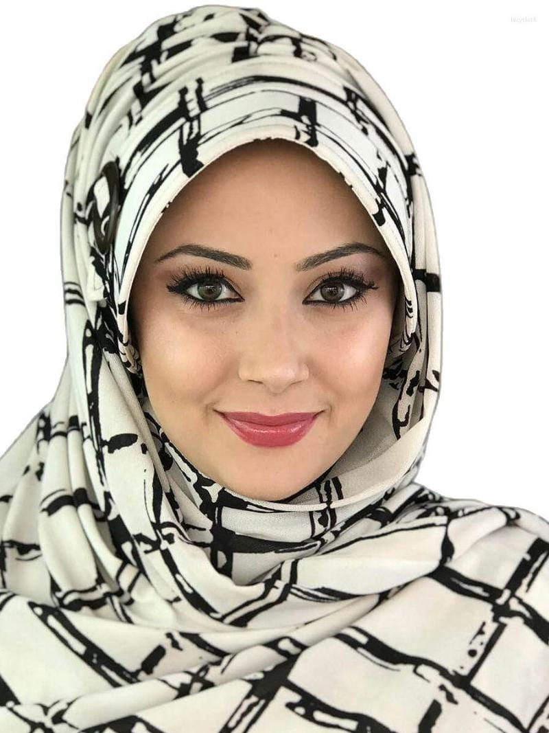 Ethnic Clothing Fashion Islamic Muslim Headscarf Hijab Scarf Ready Shawl Black White Pattern Buckle Striped Hat
Ethnic Clothing Fashion Islamic Muslim Headscarf Hijab Scarf Ready Shawl Black White Pattern Buckle Striped Hat
