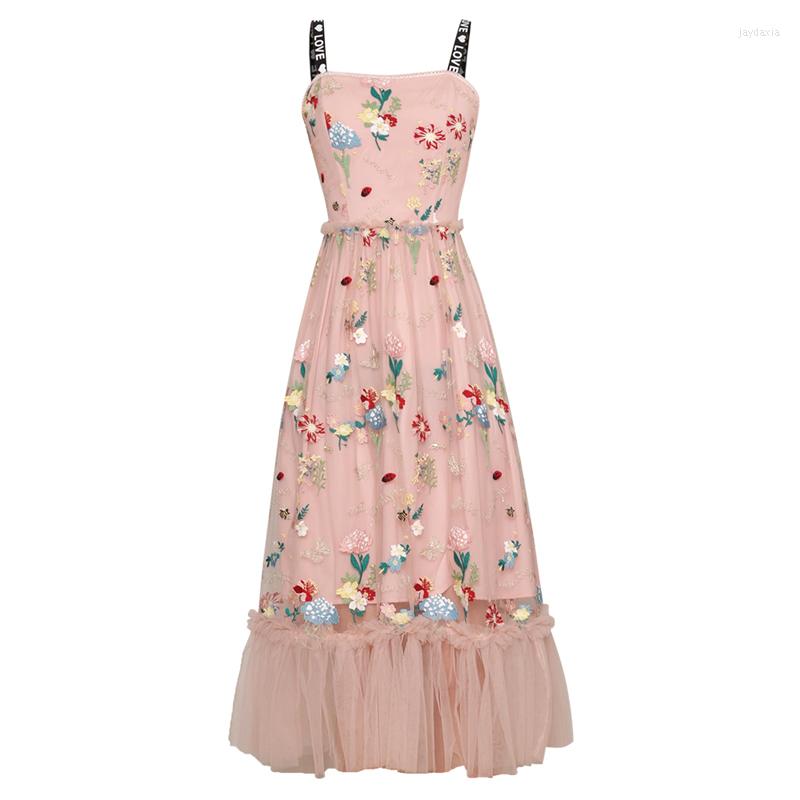 Casual Dresses QUALITY Est HIGH Fashion 2022 Runway Dress Women' Spaghetti Strap Embroidery Gauze Tulle, Picture shown
Casual Dresses QUALITY Est HIGH Fashion 2022 Runway Dress Women' Spaghetti Strap Embroidery Gauze Tulle, Picture shown