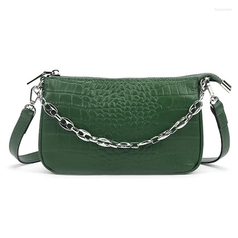 Evening Bags Genuine Leather Crossbody Fashion Women Crocodile Pattern Handbag Shoulder Messenger Chain Small Square Bag, Black
Evening Bags Genuine Leather Crossbody Fashion Women Crocodile Pattern Handbag Shoulder Messenger Chain Small Square Bag, Black